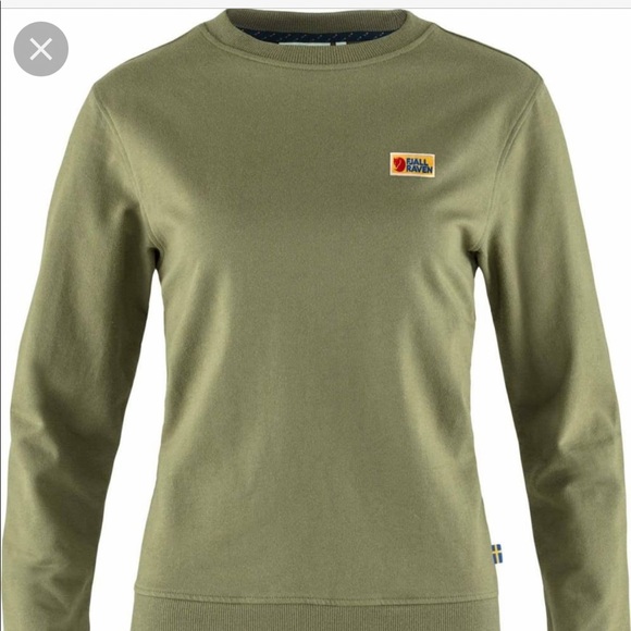 Fjallraven Tops - FjallRaven Verdag Olive Sweatshirt Size L